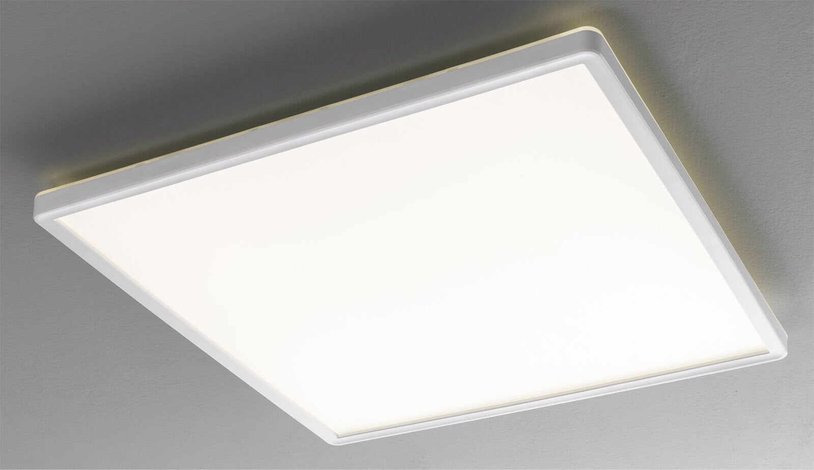 casaNOVA LED Deckenlampe PLAIN 42 x 42 cm weiß