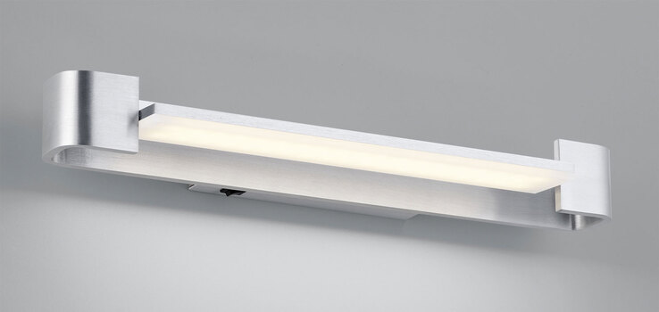 HELL LED Wandleuchte BOX alufarbig eloxiert