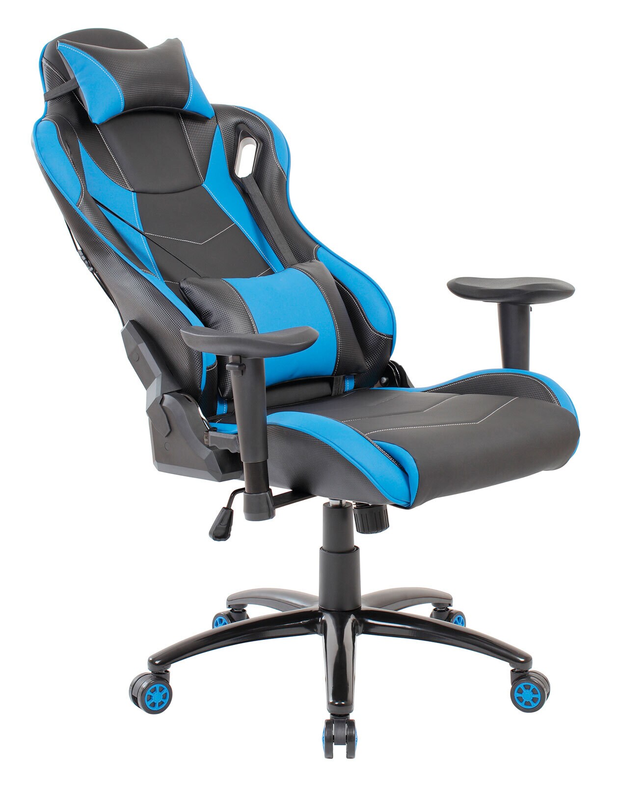 CASAVANTI Gaming Stuhl GAMER 3 Lederlook schwarz/ blau