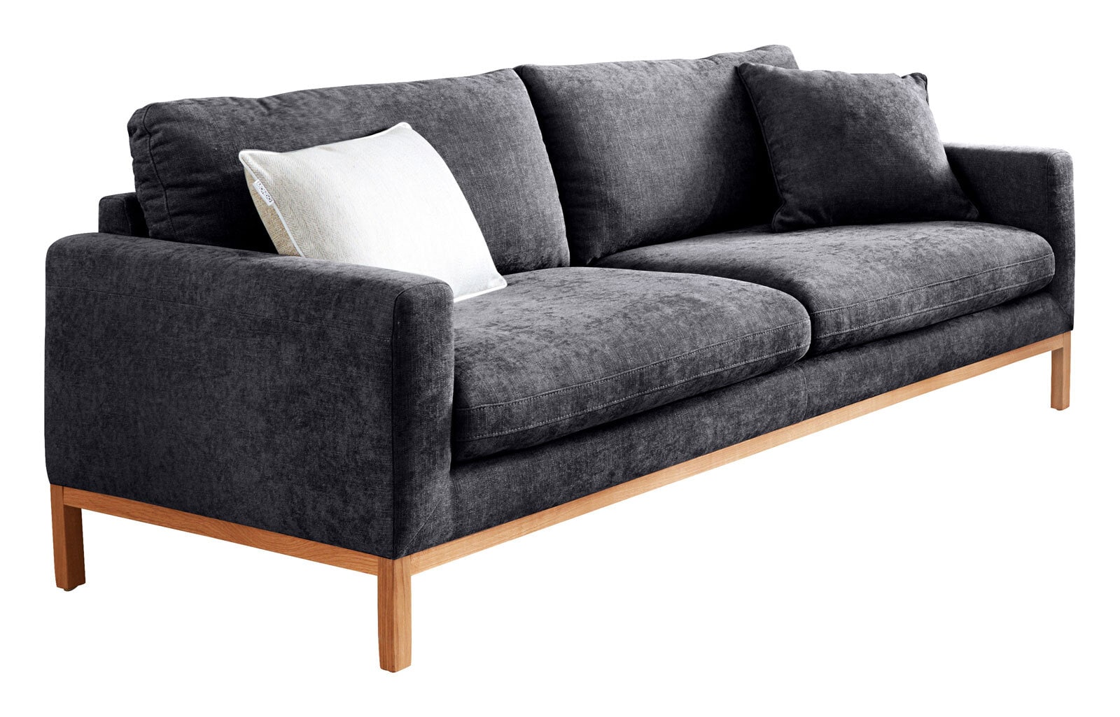 MONDO Sofa 3-Sitzer FINNJA Yelda black