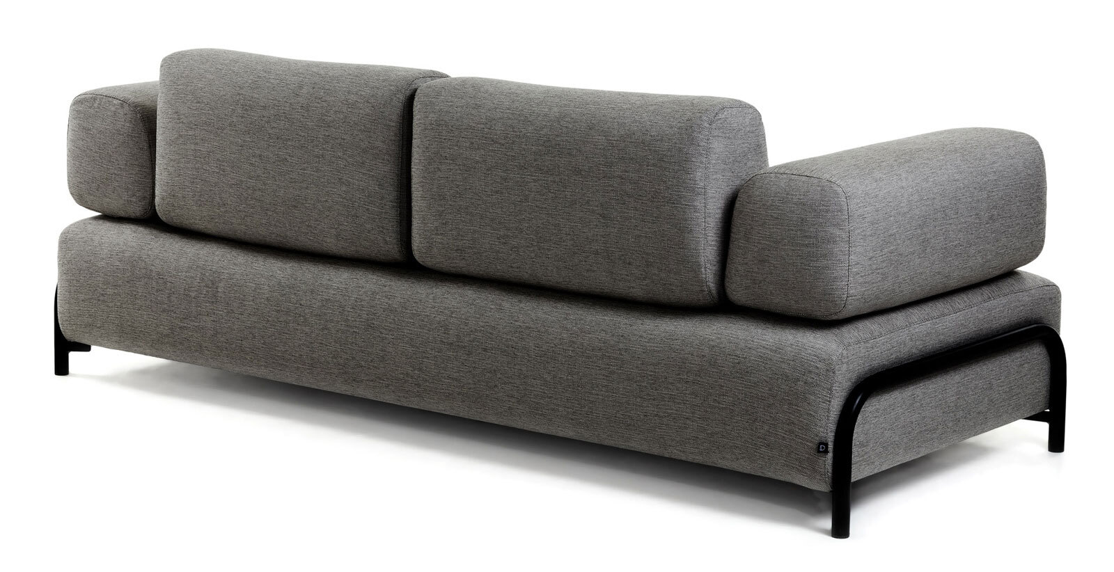 Kave Home Sofa 3-Sitzer COMPO AL dunkelgrau