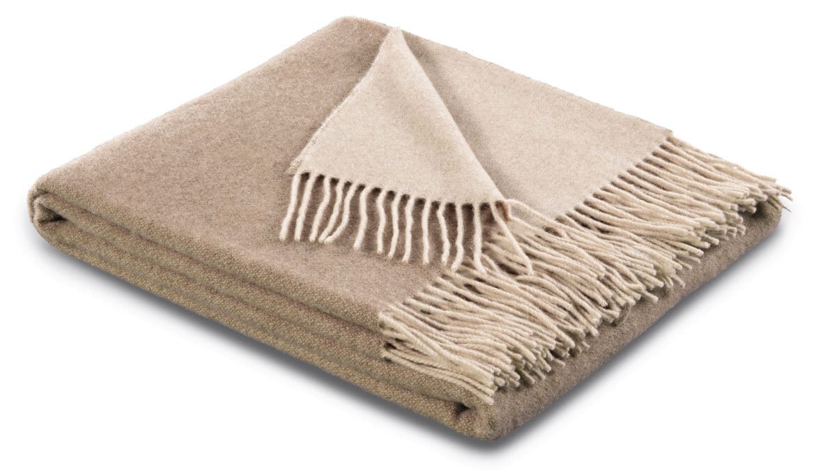 BIEDERLACK Wohndecke CASHMERE 150 x 200 cm natur/sand