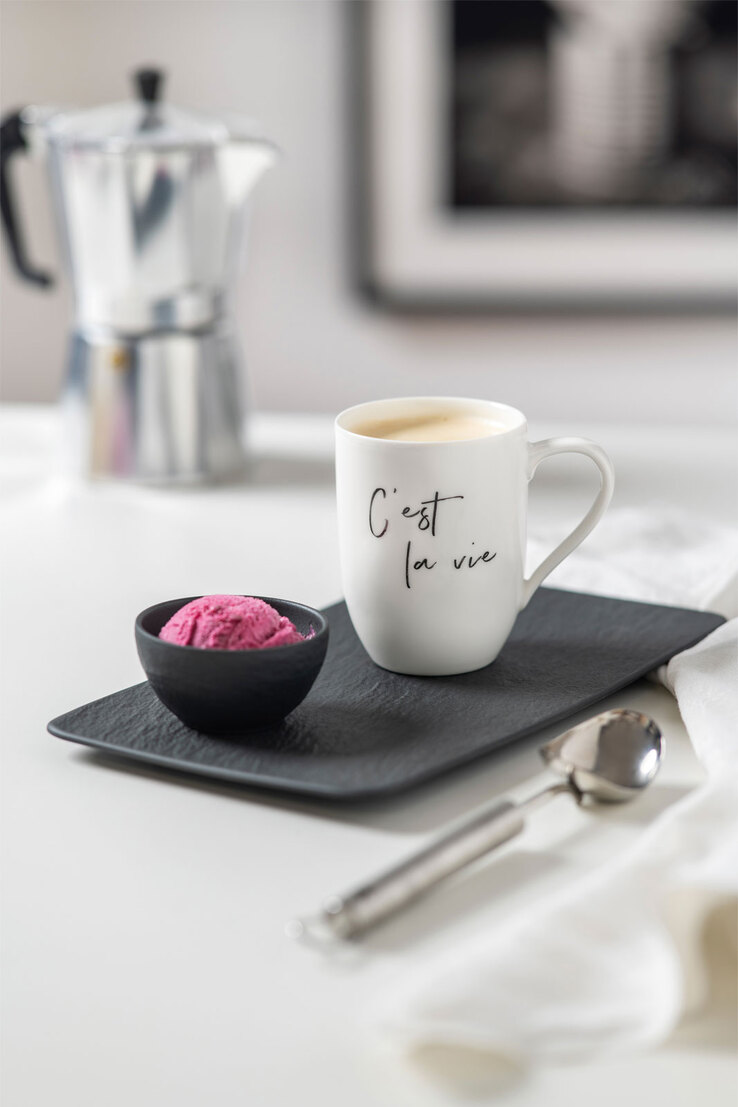Villeroy & Boch Dipschälchen MANUFACTURE ROCK 110 ml grau/ schwarz
