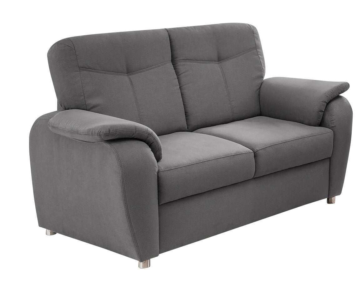 Sofa HEDDA 2-Sitzer anthrazit