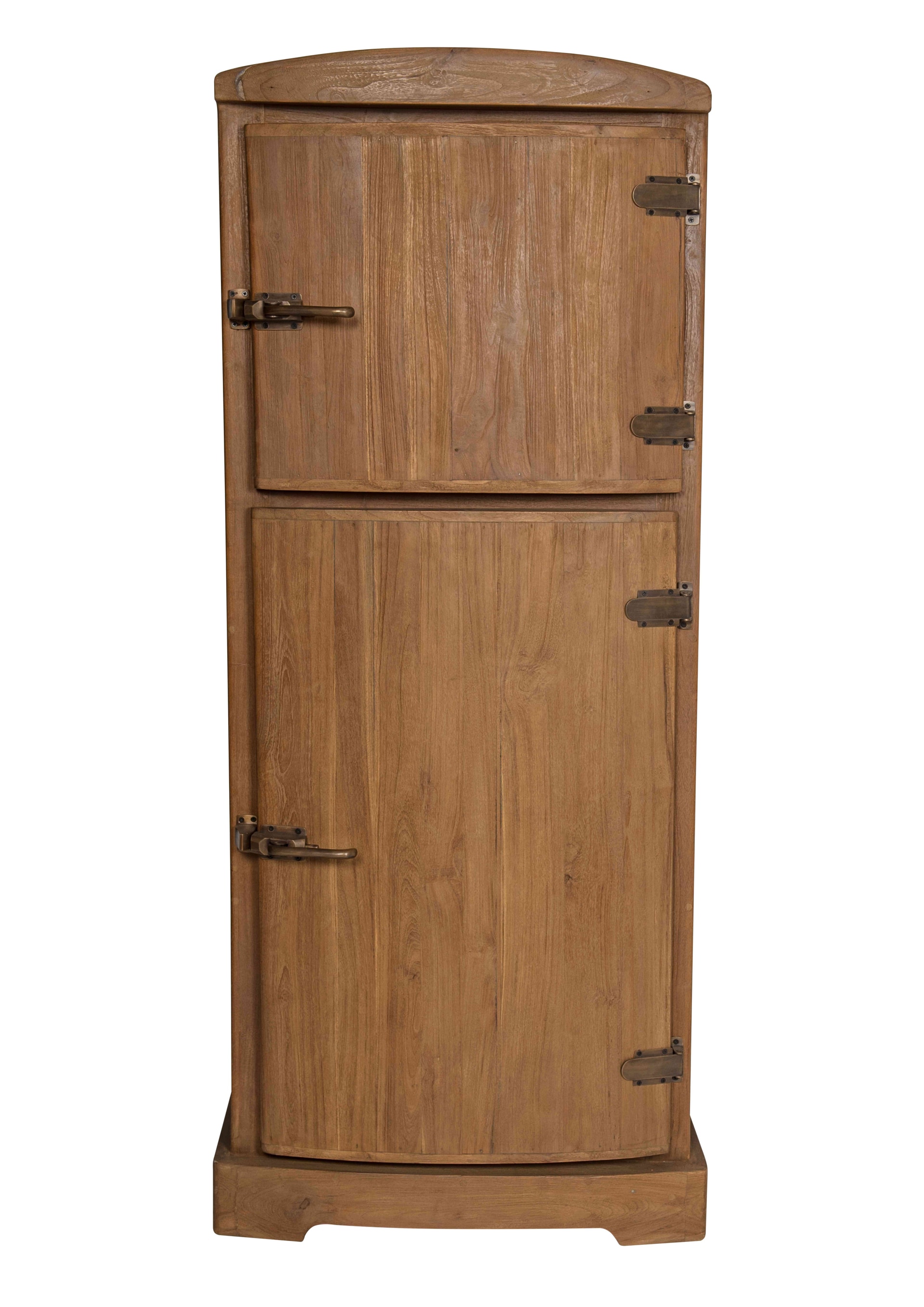 Barschrank 90 x 154 cm Teak natur