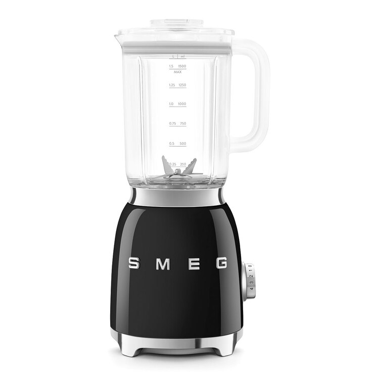 SMEG Standmixer 50´s Style 1500 ml Schwarz
