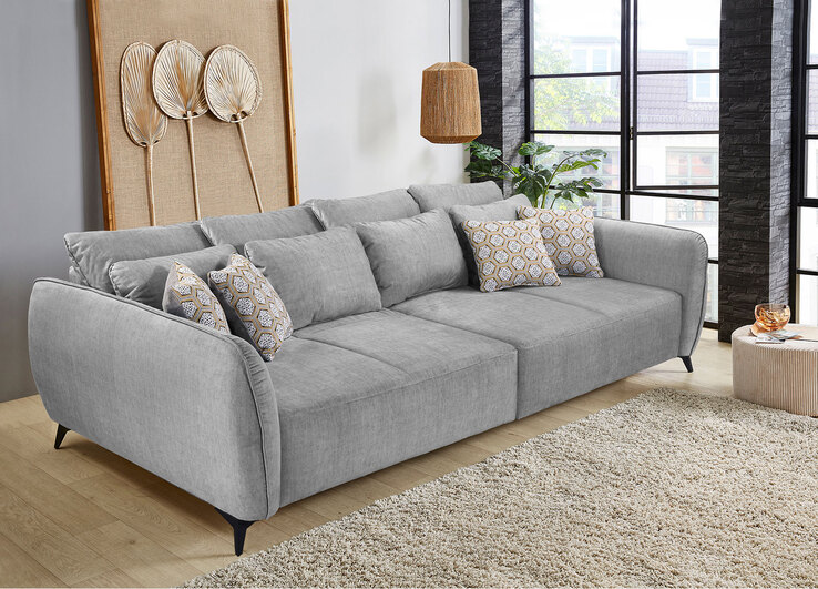 Bigsofa APOLDA hellgrau