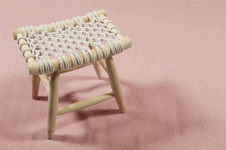 ESPRIT Kelim-Teppich MAYA 130 x 190 cm rosa