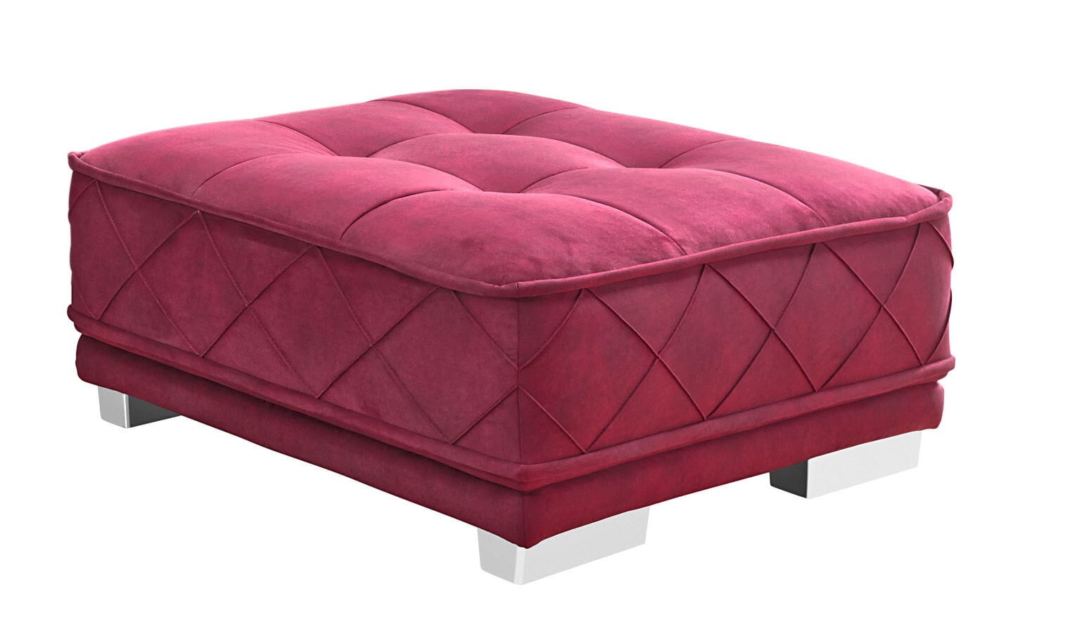 Hocker SANTANA bordeauxrot