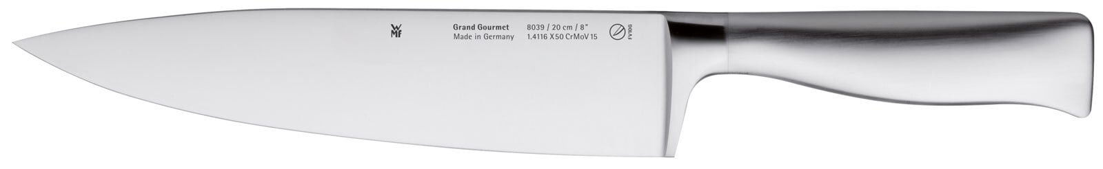 WMF Messer-Set GRAND GOURMET 3-teilig Edelstahl silberfarbig
