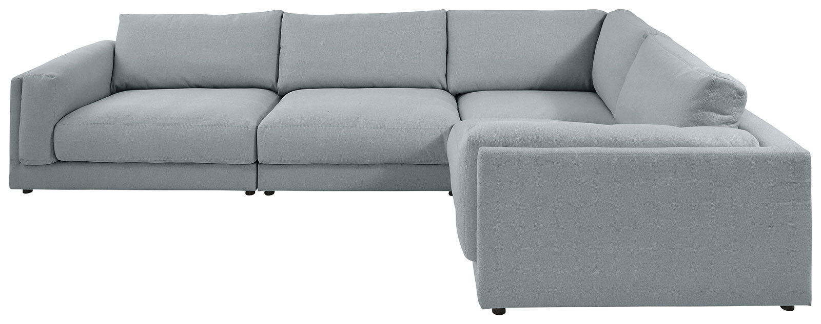 Ole Gunderson Ecksofa-Kombi LASSE II 345 x 252 cm grau