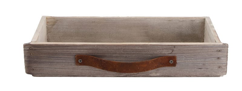Deko Schublade 28 x 12 cm Holz