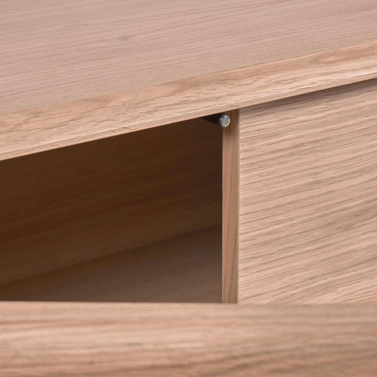 Kave Home Sideboard LENON 200 x 86 cm Eiche