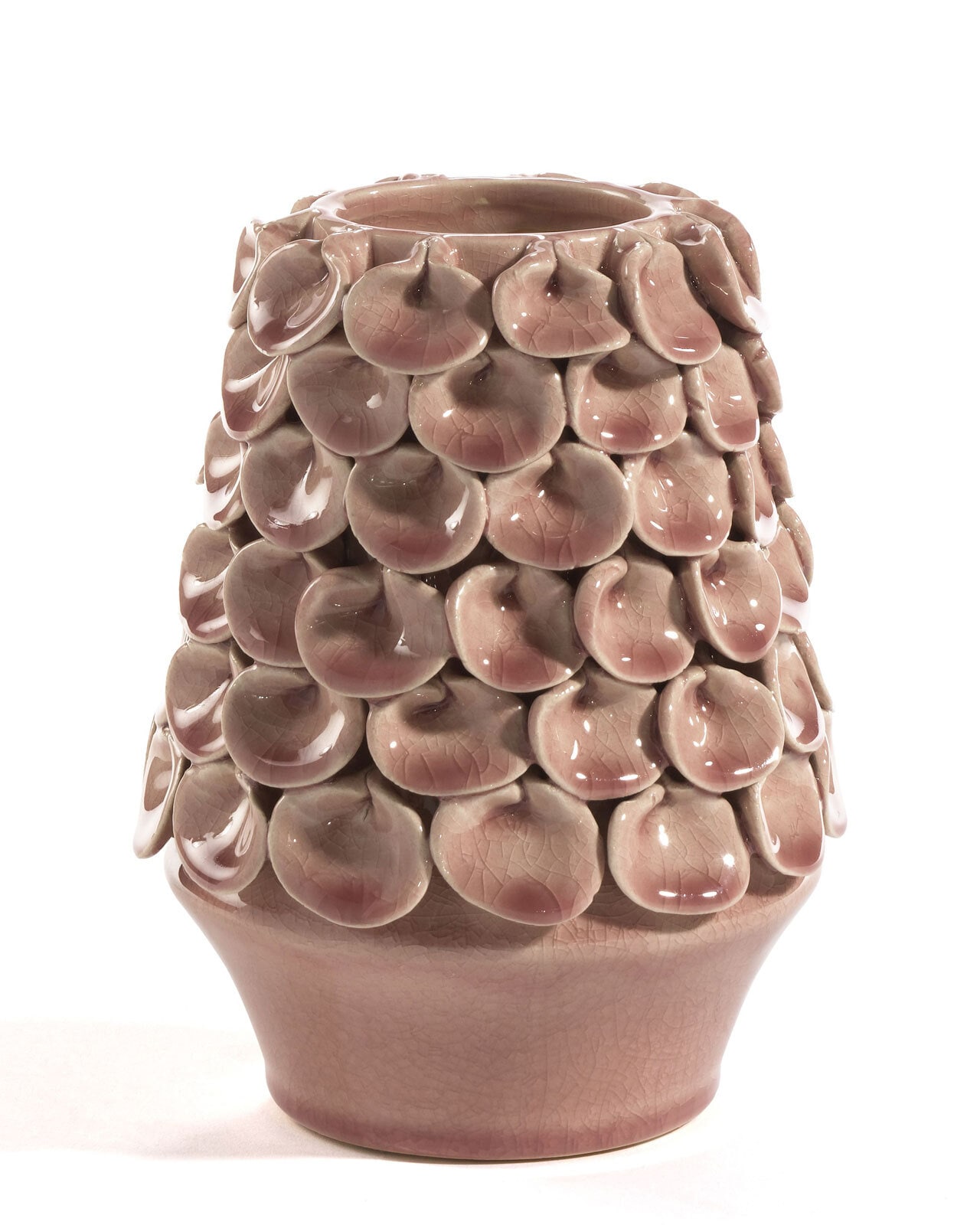 casaNOVA Vase SEEROSENBLATT 20 cm rosa