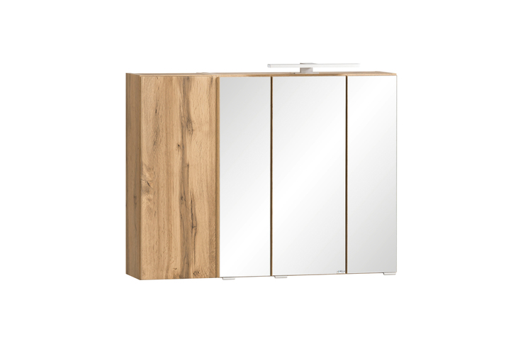 Bad-Spiegelschrank GENT braun MDF-Tür rechts