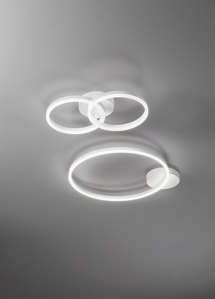 FABAS LUCE LED Wandleuchte GIOTTO 2-flg weiß