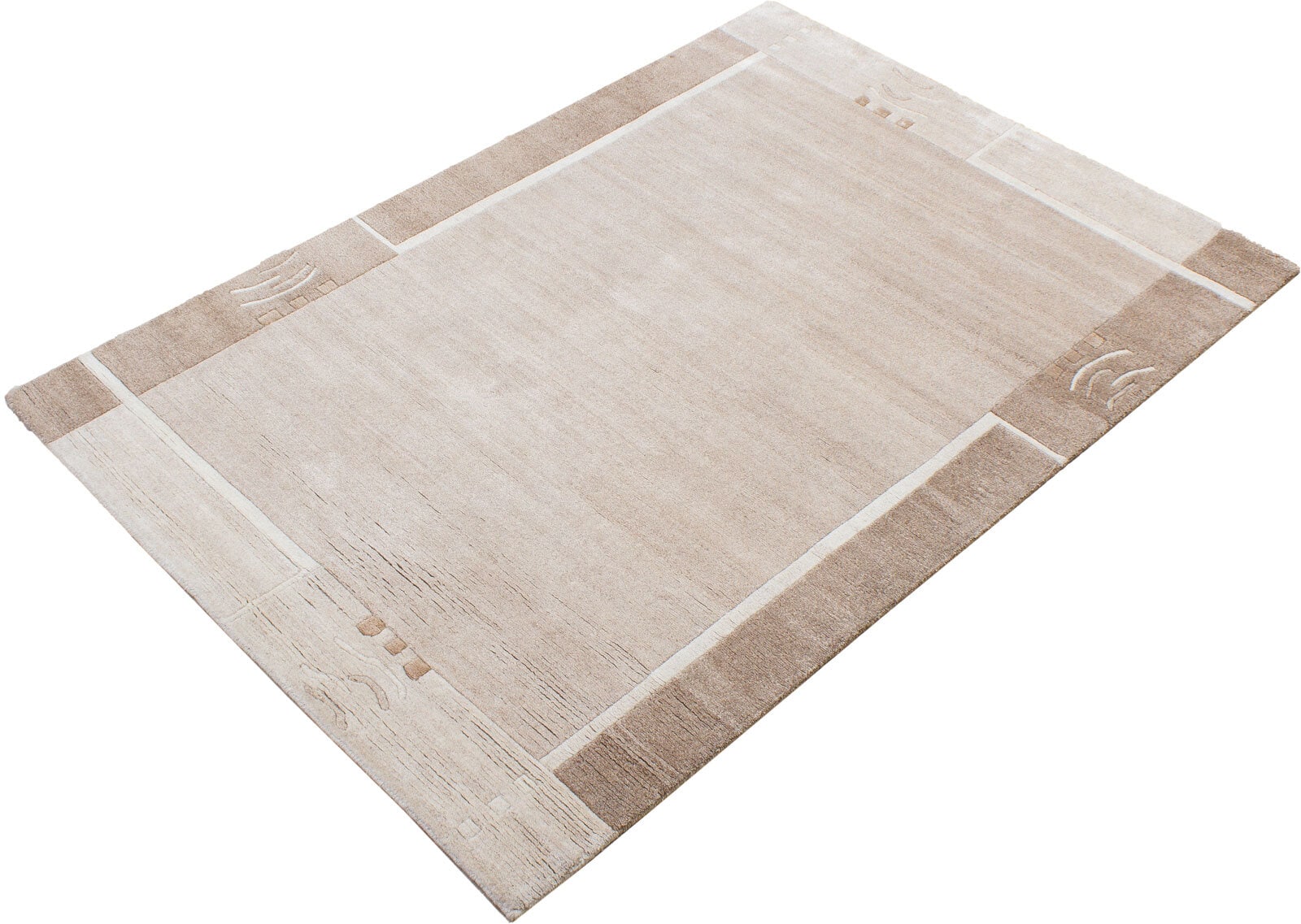 Nepalteppich INDO NEPAL KHANGRI 170 x 240 cm beige