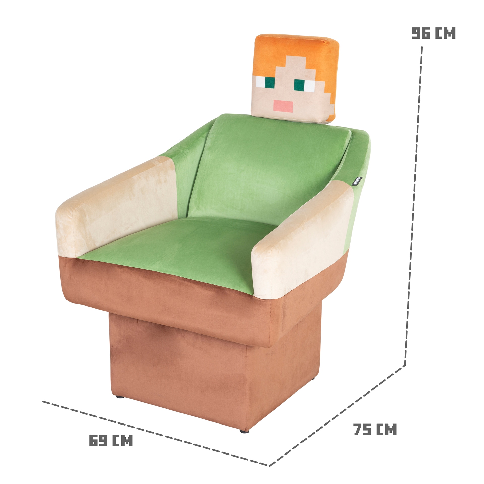 Drehsessel Alex MINECRAFT