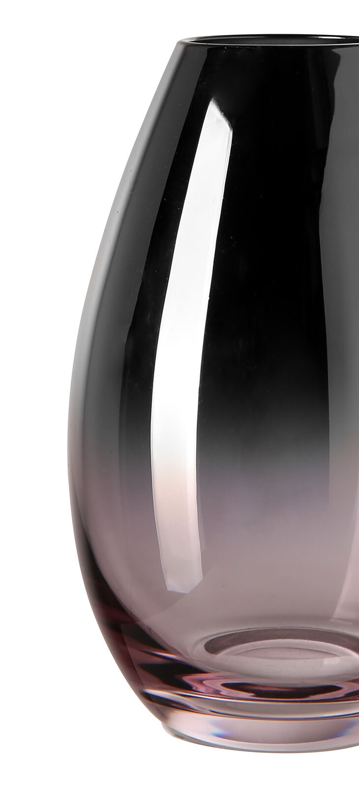 Fink Vase ZITA 12 cm rose-shading silver