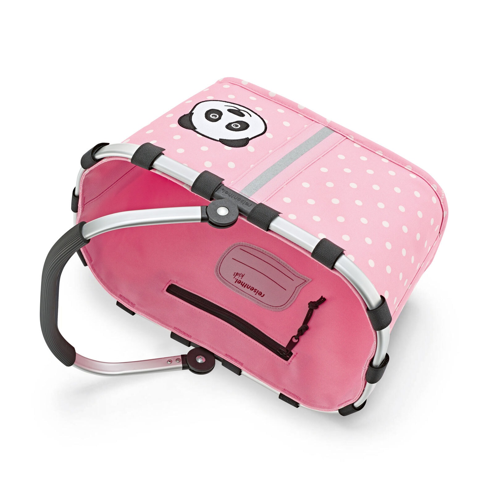 reisenthel Einkaufskorb CARRYBAG XS KIDS 5 l Panda Dots pink