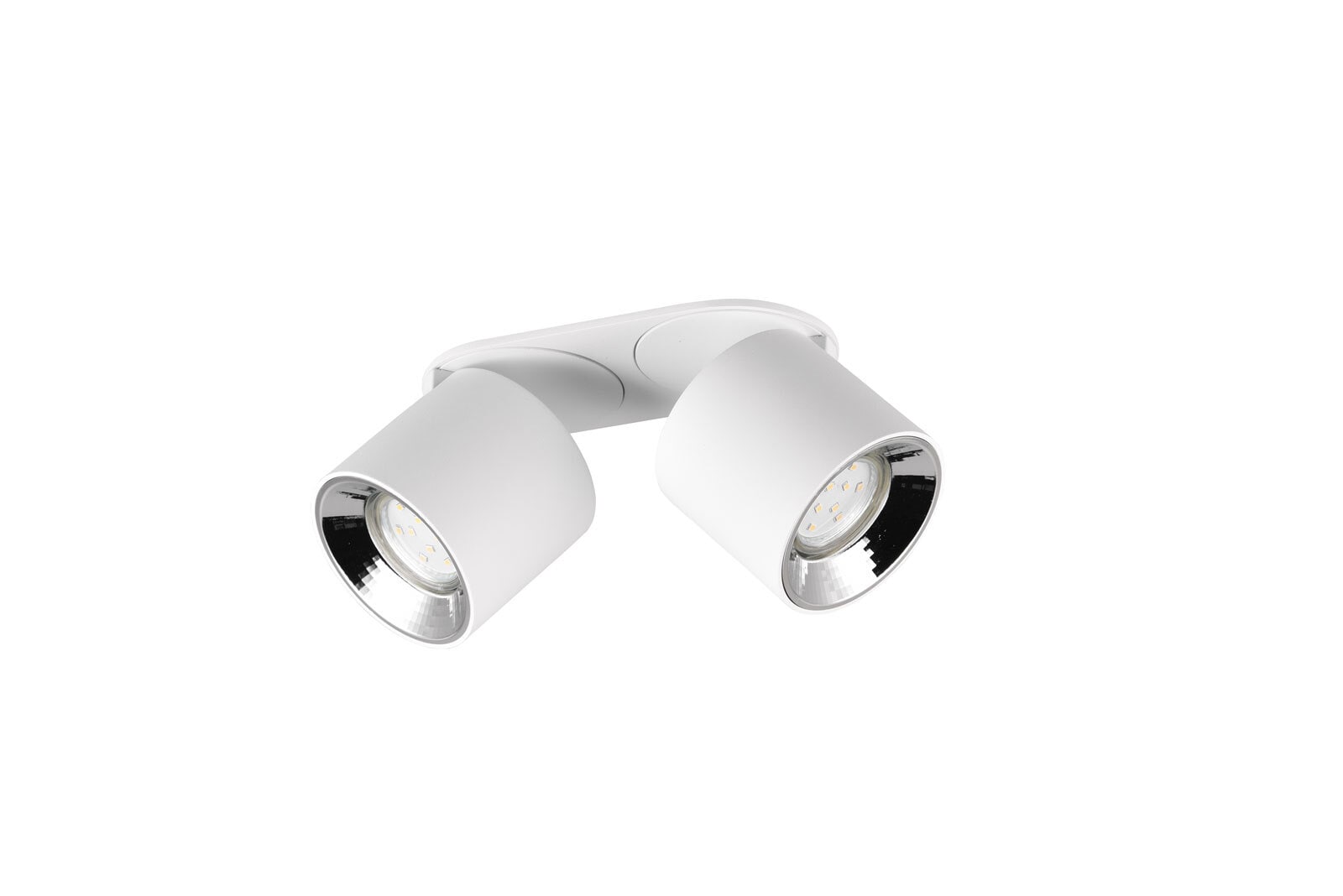 TRIO Retrofit Deckenlampe mit 2 Spots GUAYANA 18 cm weiß