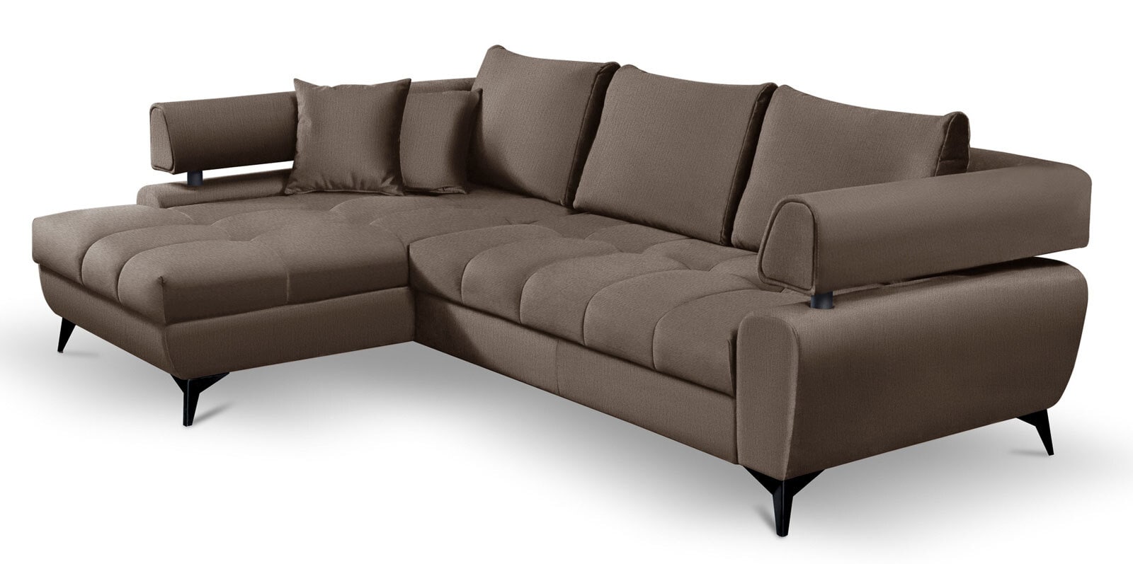 Ecksofa PARIS SF-L schlammgrau