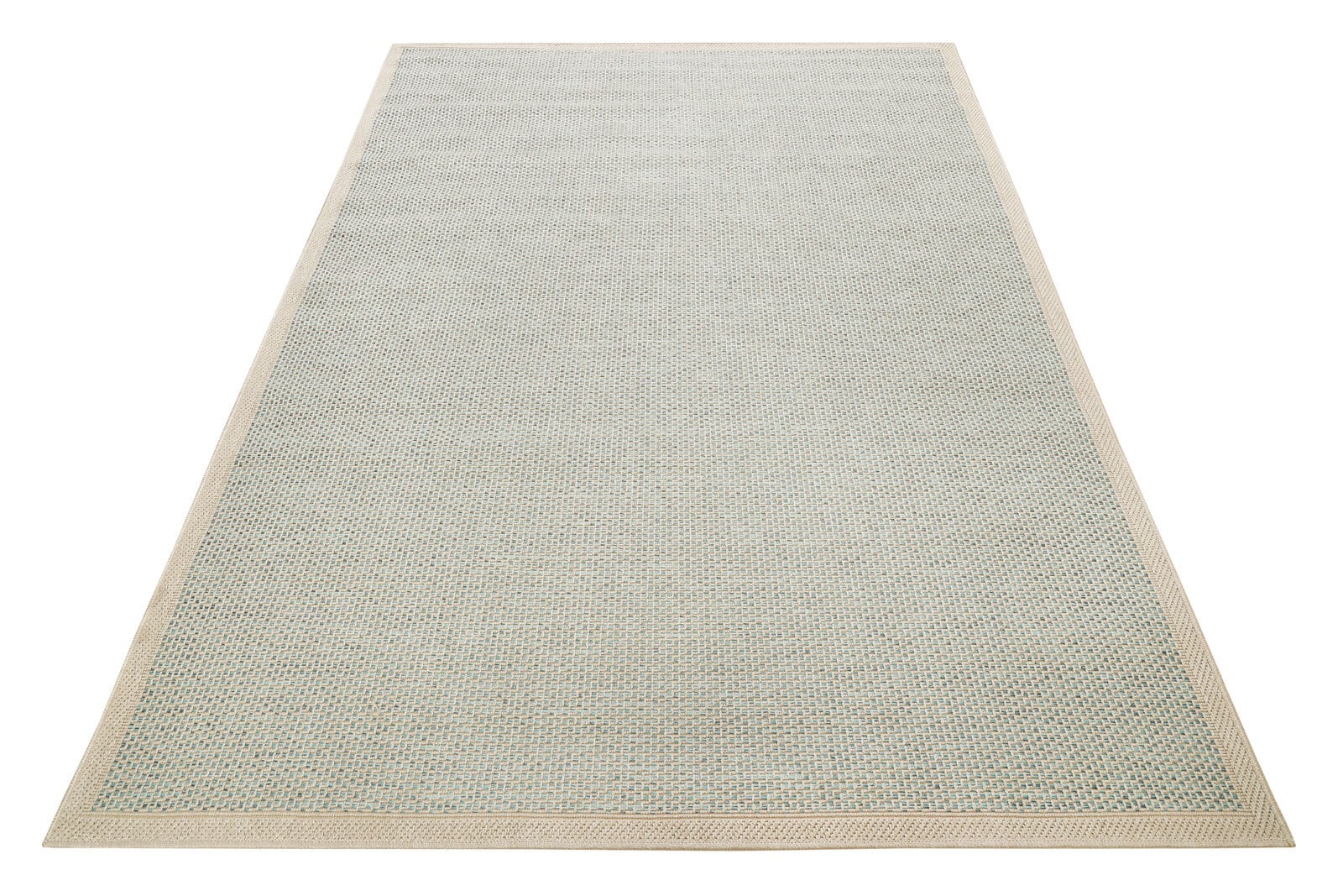 ESPRIT Outdoorteppich MIDLAND 120 x 170 cm beige/türkis