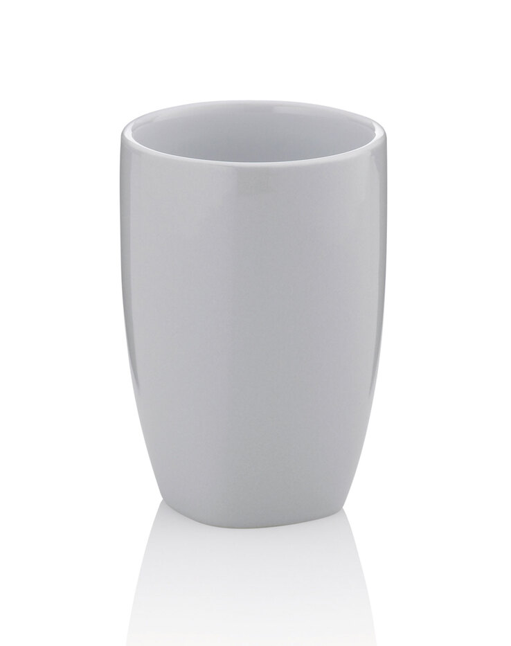 kela Zahnputzbecher LANDARO 10,5 cm Keramik gletschergrau