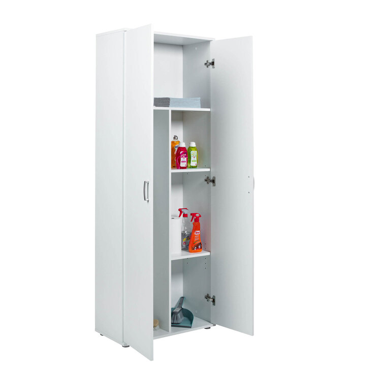 Mehrzweckschrank PEPE 70x189x34 cm Weiß