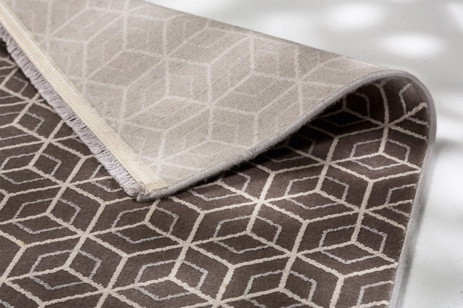 JOOP! Teppich METRIC 170 x 240 cm taupe