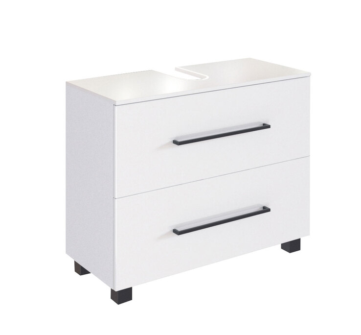 Waschbeckenunterschrank LUZERN 70 x 53 cm Weiß matt