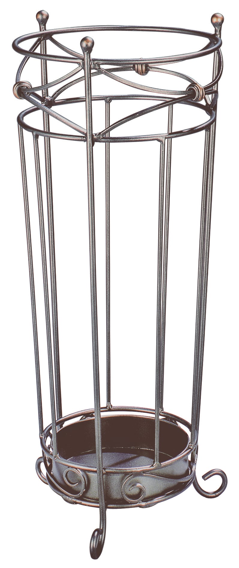 Schirmständer OPERA 55 x 24 cm Stahl grau