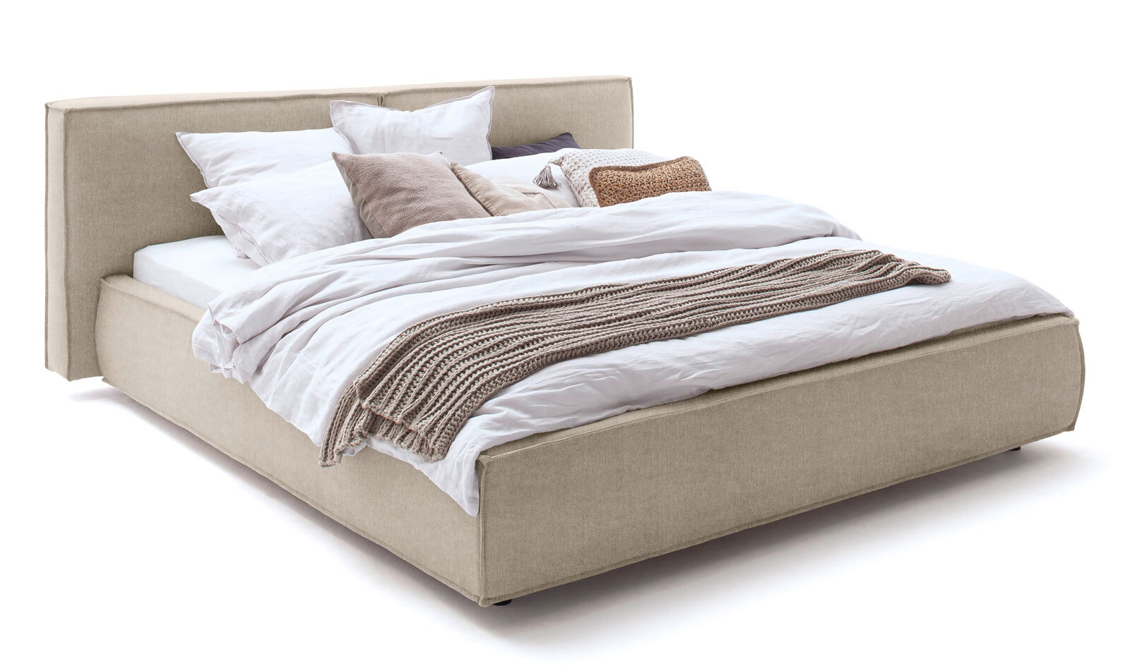 BOHOME Polsterbett CALAS beige