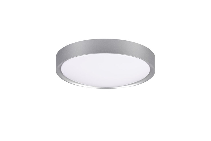 TRIO LED Deckenlampe CLARIMO 33 cm grau/mehrfarbig