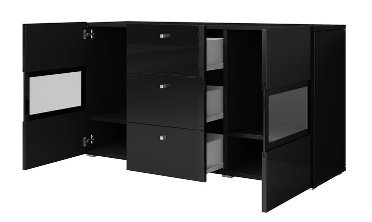 Kommode PRETO schwarz