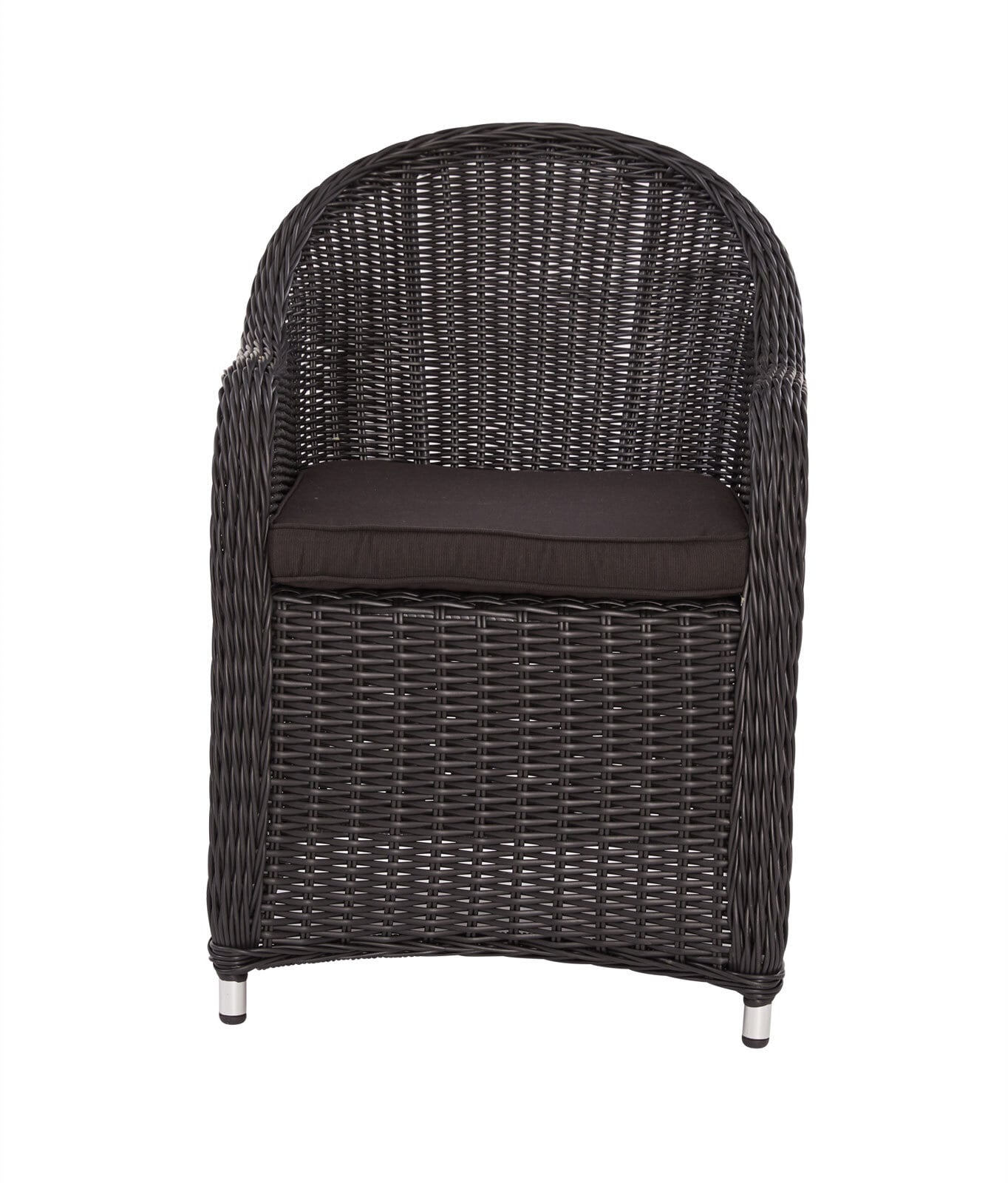 Garden FLAIR Loungesessel Outdoor TINA 2er Set schwarz