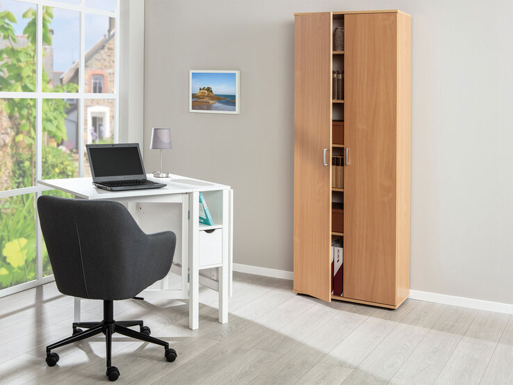 Mehrzweckschrank ALEX 70x189x34 cm Dekor Buche