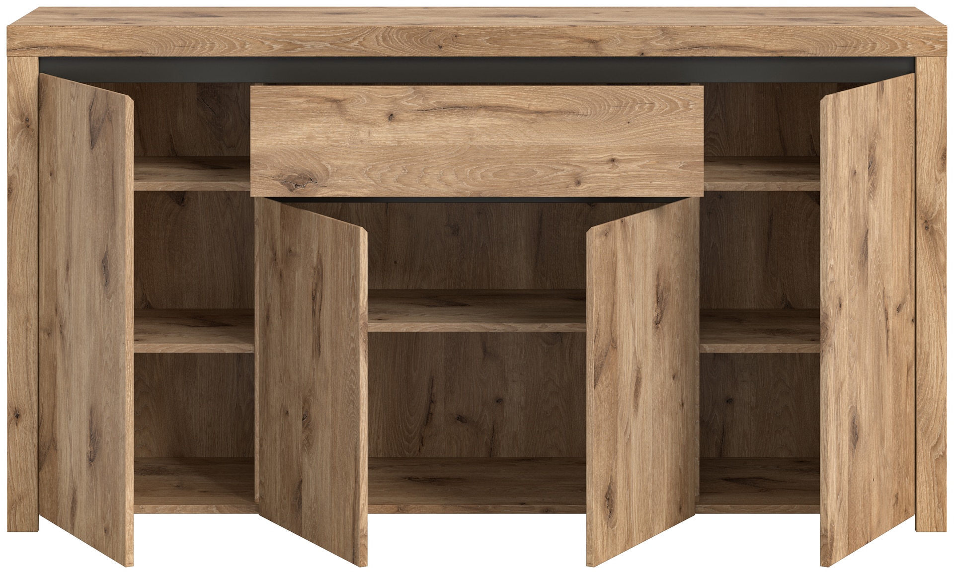 Sideboard WOODY 170x91 cm Braun