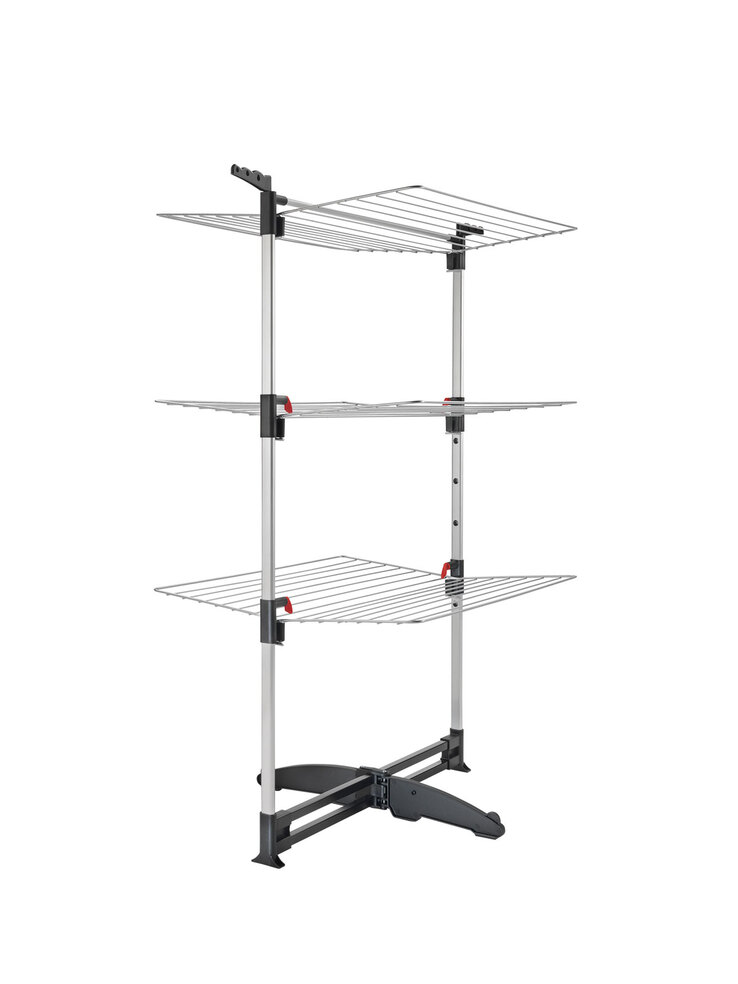 metaltex Wäscheständer CICLONE VARIO silberfarbig