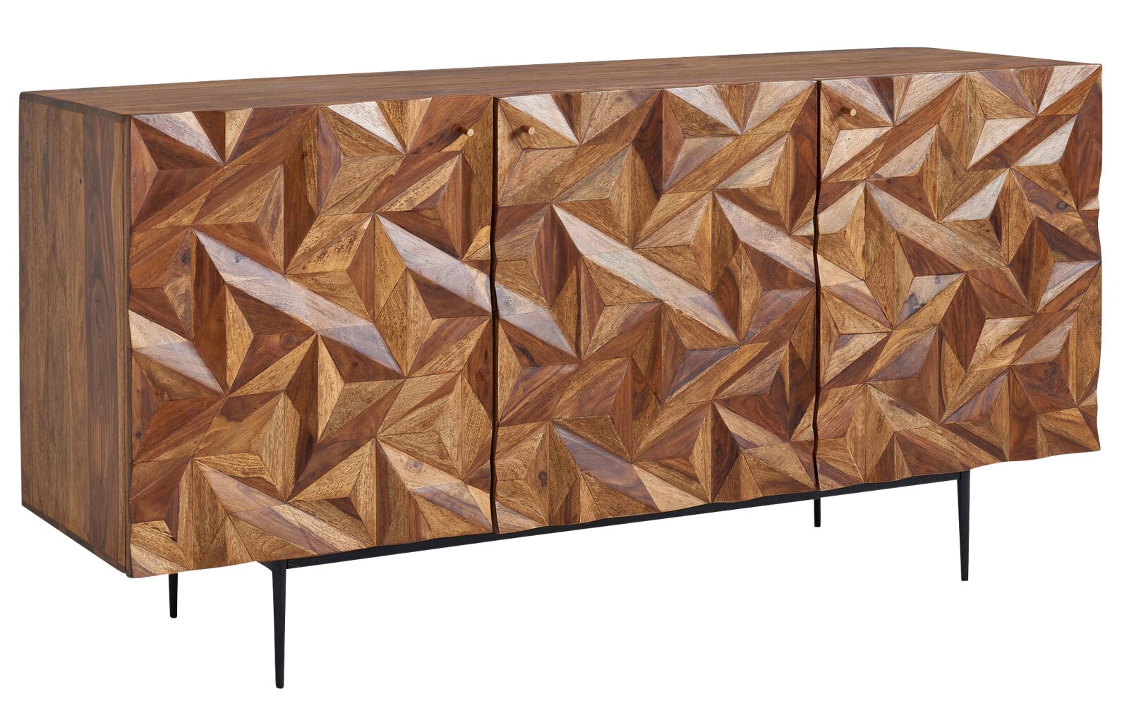 CASAVANTI Sideboard 144 x 72 cm Sheesham massiv