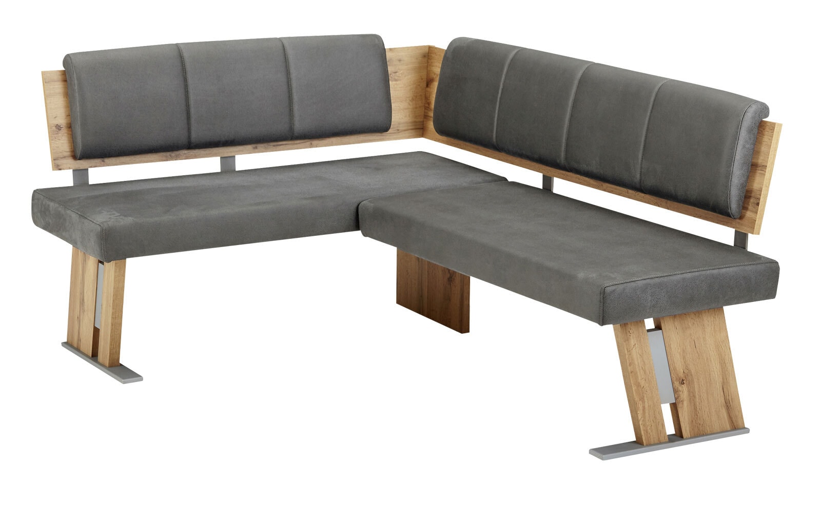 vito Eckbank ELIMO mit Tisch 110-150 x 70 cm und 2 Stühle