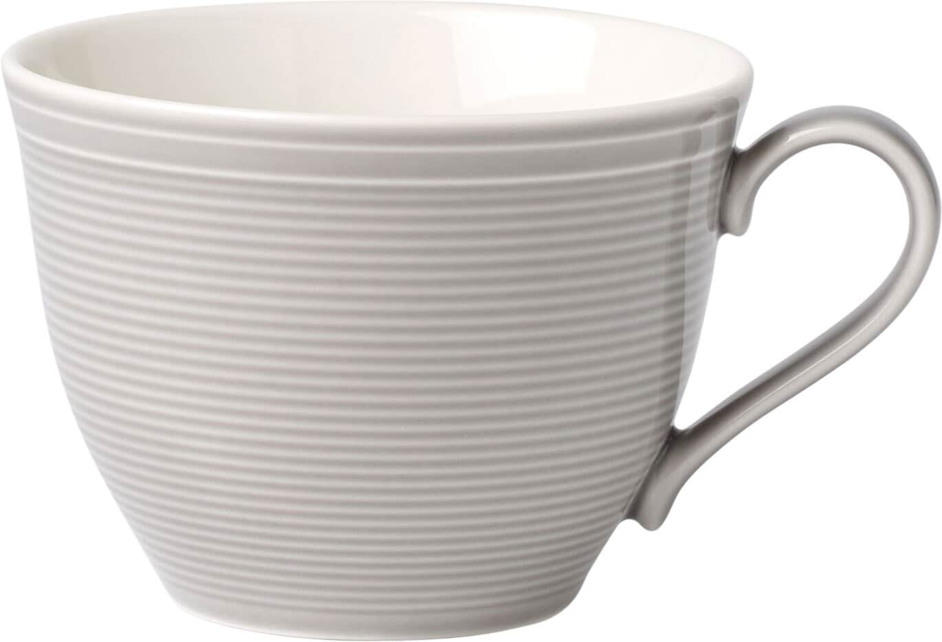 like. Tasse COLOR LOOP STONE 250 ml Porzellan grau