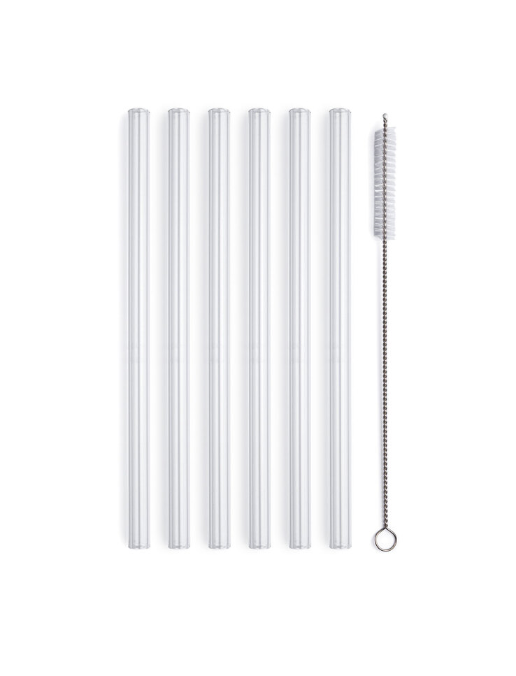 SIMAX exclusive Glastrinkhalm EXKLUSIV gerade 7-teilig 15 cm