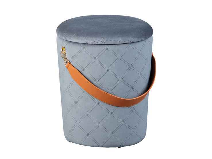 Hocker TINO grau 30 x 38 x 30 cm