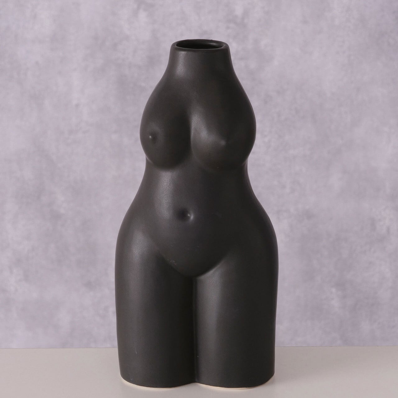 Vase AURICE 22 cm schwarz