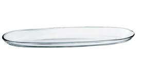 SIMAX Servierplatte FENICE 50 cm Oval Glas