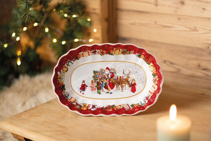 Villeroy & Boch Servierschale TOY´s FANTASY Santa und Kinder