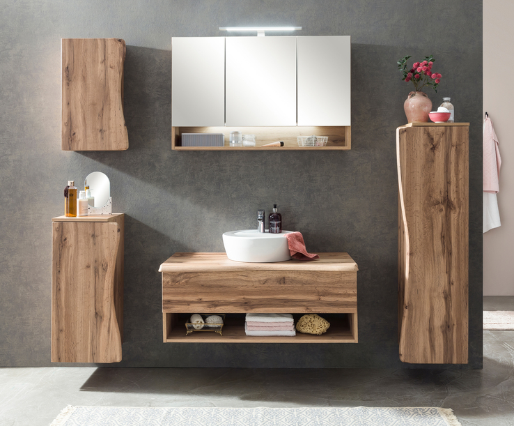 Bad-Midischrank ANTWERPEN braun 30cm