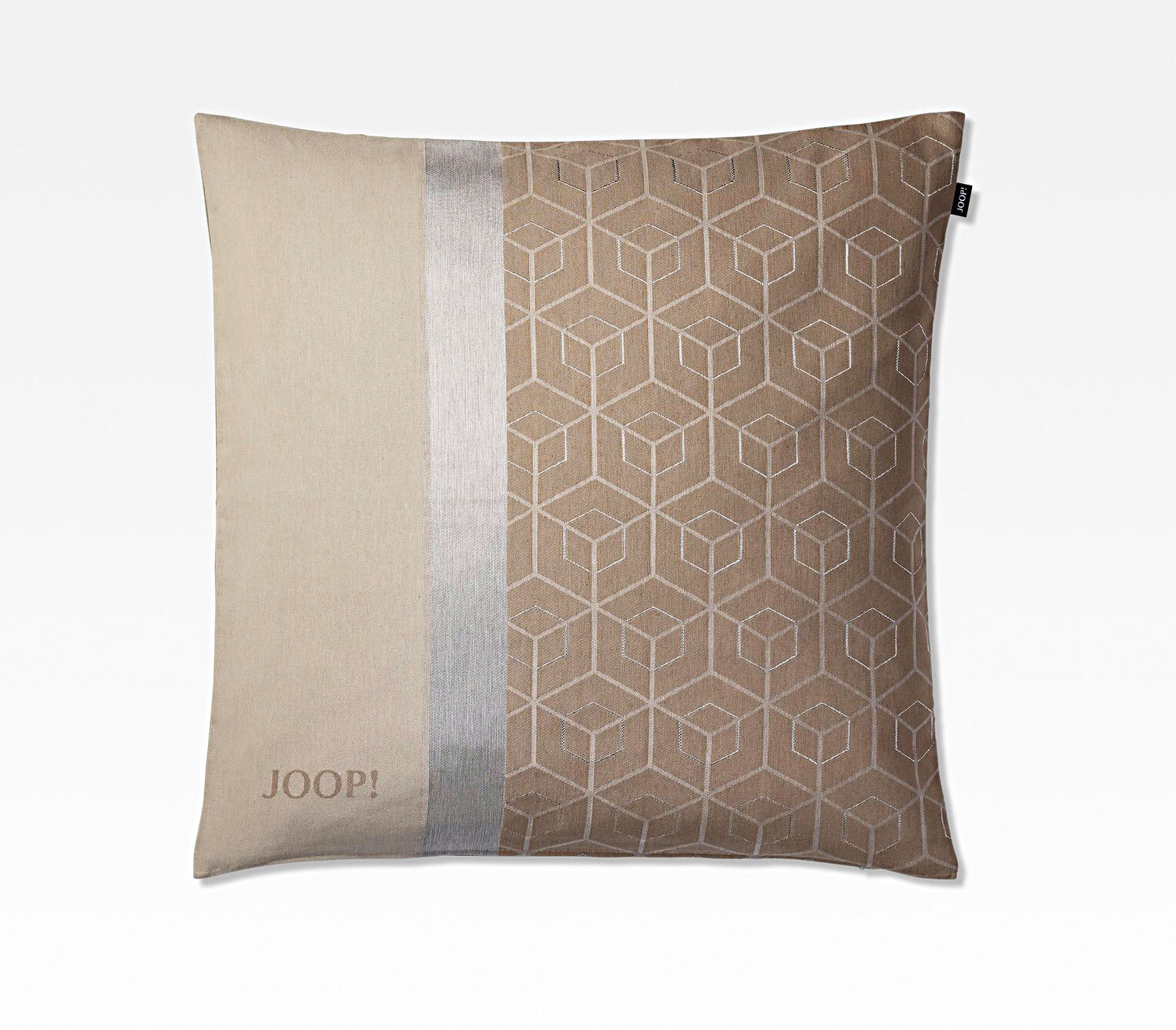 JOOP! Kissenhülle METRIC 50 x 50 cm beige