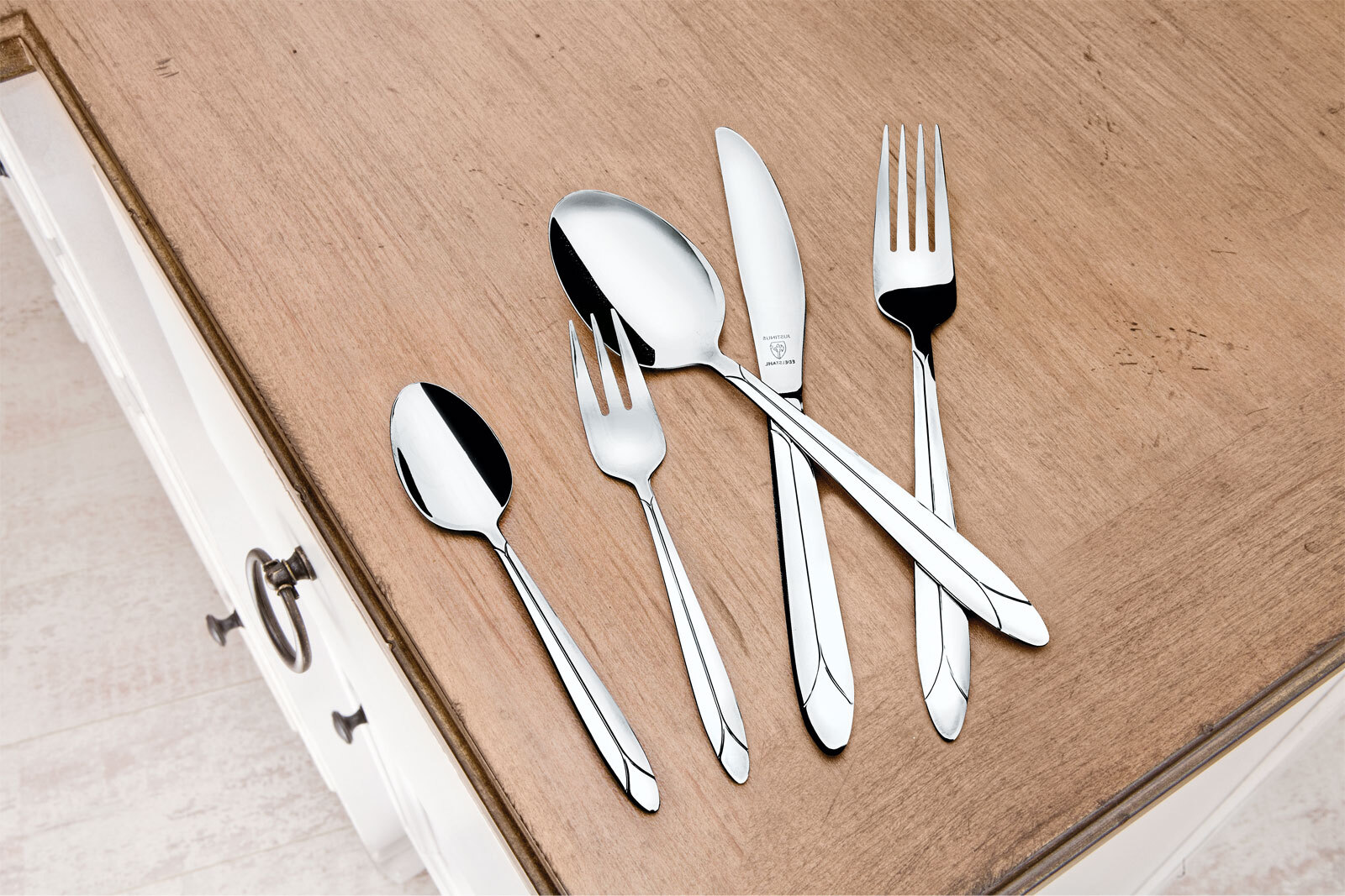 JUSTINUS Besteck-Set CLASSIC 60-teilig Edelstahl